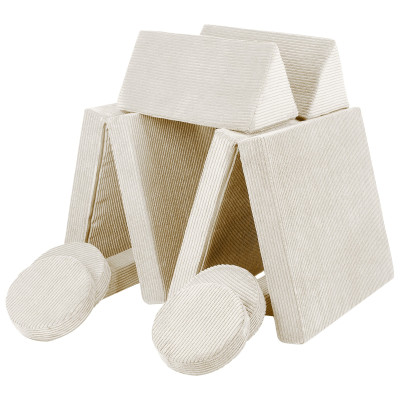 Wielofunkcyjna sofa modułowa dla dziecka i klocki piankowe w jednym